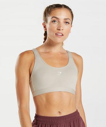 Gymshark Fraction Sport Bh Dam Grå | SE 2918CTV